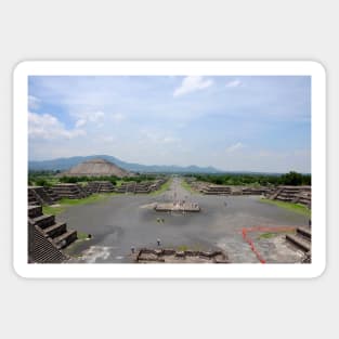 Mexique - Site de Teotihuacan Sticker